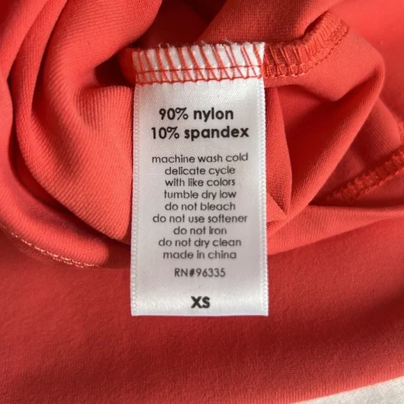 Sexy Fire Coral color tank dress Susana Monaco dress XS - Picture 6 of 7